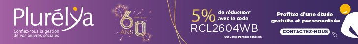 Plurélya Mégabannière Avril 2026 728 x 90 pixels