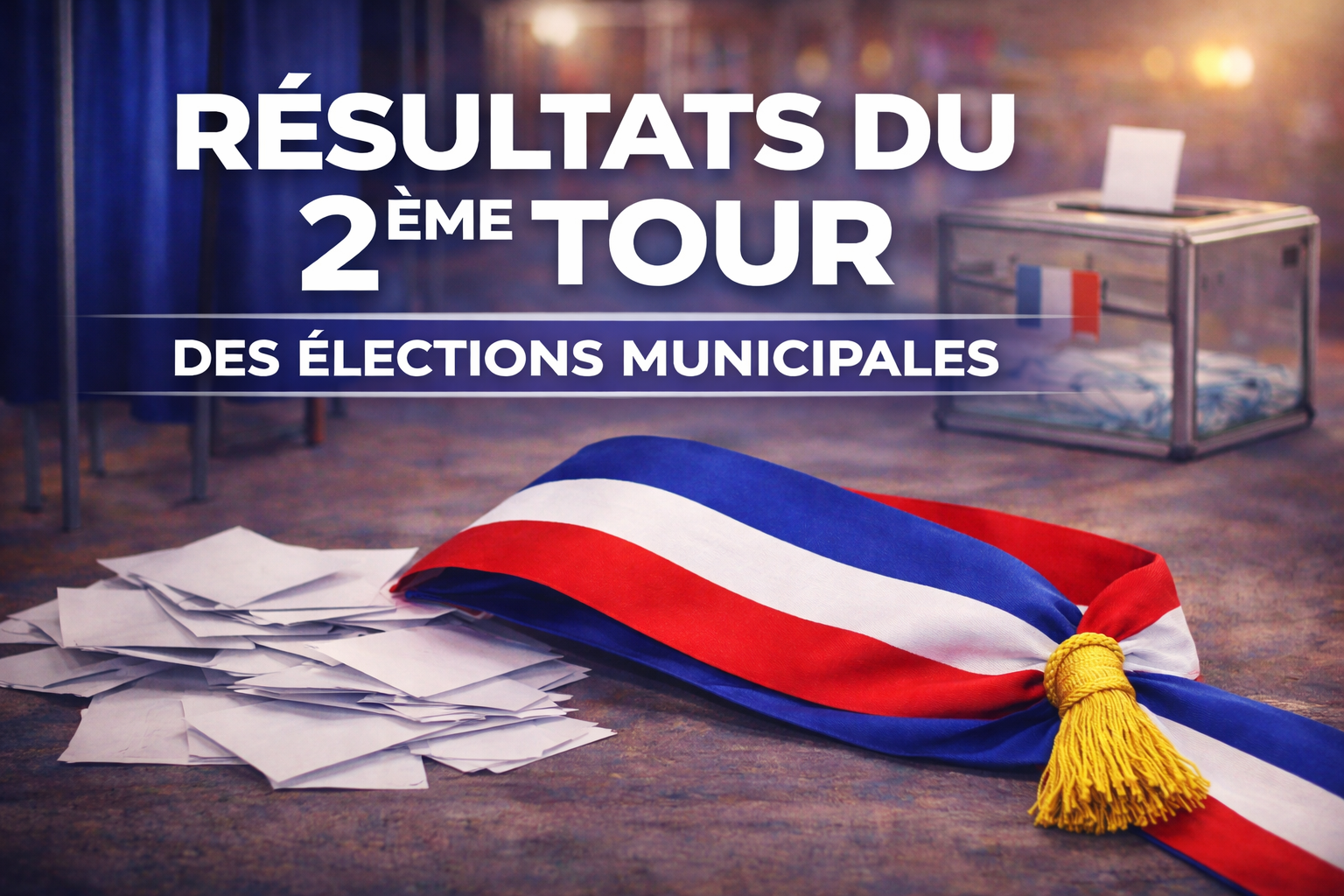 Résultats des élections municipales