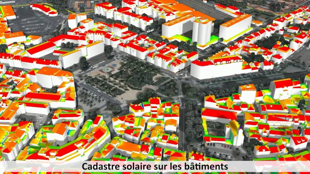 Jumeau numérique Cadastre Solaire (crédit GEOFIT IGO)